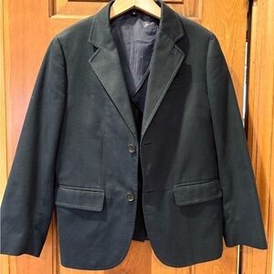 Crew cuts , navy blue blazer boys size XL 10-12